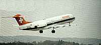 Swissair Fokker F100